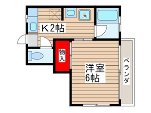 メゾンドスワンの物件間取画像